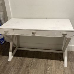 White Writing Desk 