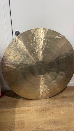 Large Brass Gong