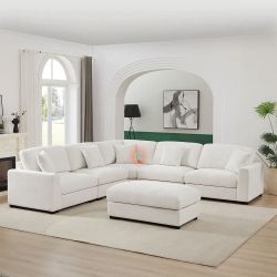 Oversized Customizable Modular Sectional Sofa Couch
