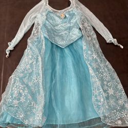 Disney Frozen Elsa Costume M 7/8