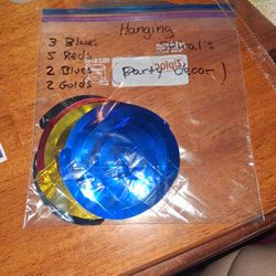 Hanging Spiral, Party Decor