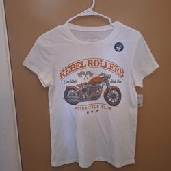 Rebel Rollers Women's Tshirt Size Small 