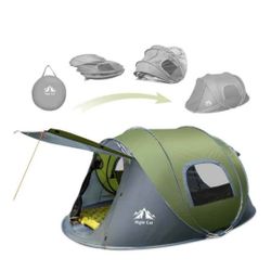 Night Cat 2 Person Camping Tent Family Tent Pop-up Tent Waterproof Instant Easy Setup. See photos.