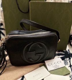 Gucci Original/Authentic Soho Small Leather Disco Bag
