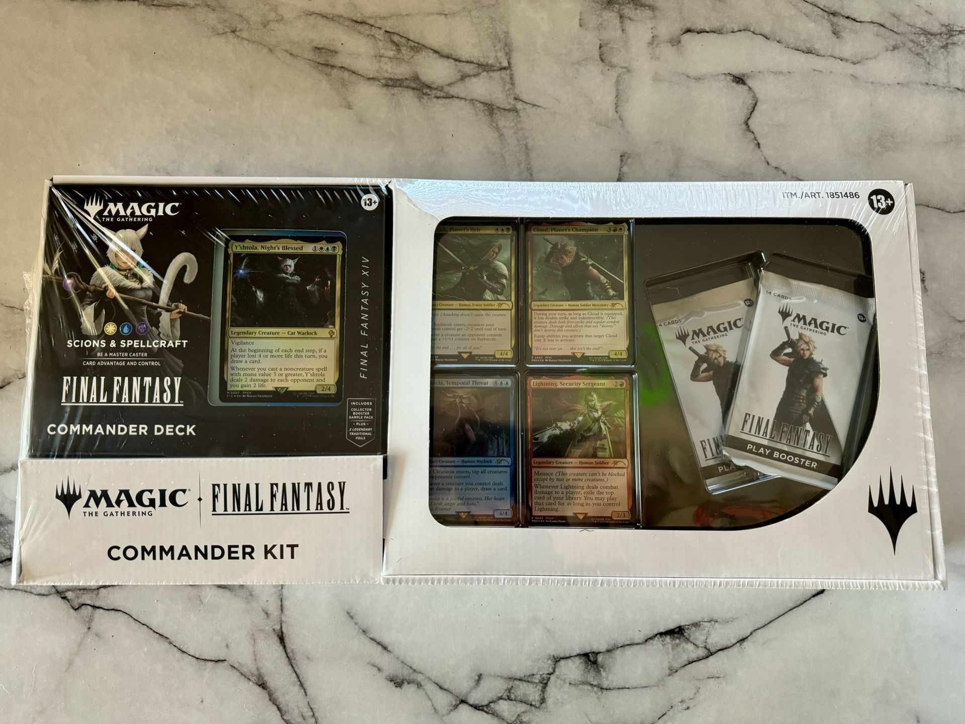 LIMITED EDITION Magic the Gathering x Final Fantasy Commander Deck and Boosters