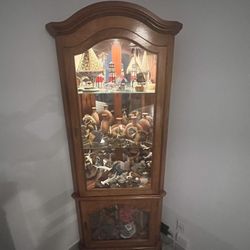 Wood China Cabinet