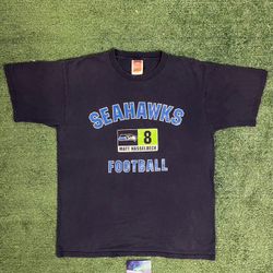 Vintage 2000s Seattle Seahawks Matt Hasselback tee
