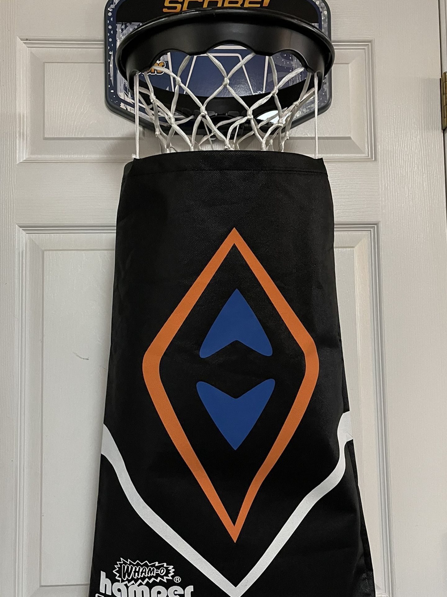 Basket Ball Over The Door Laundry Shoot