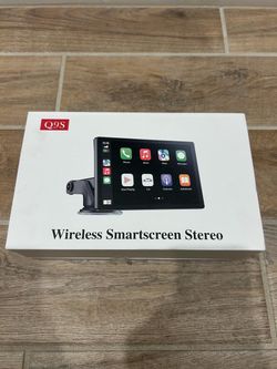 NEW OPEN BOX Q9S Wireless Smartscreen Stereo REG PRICE $119