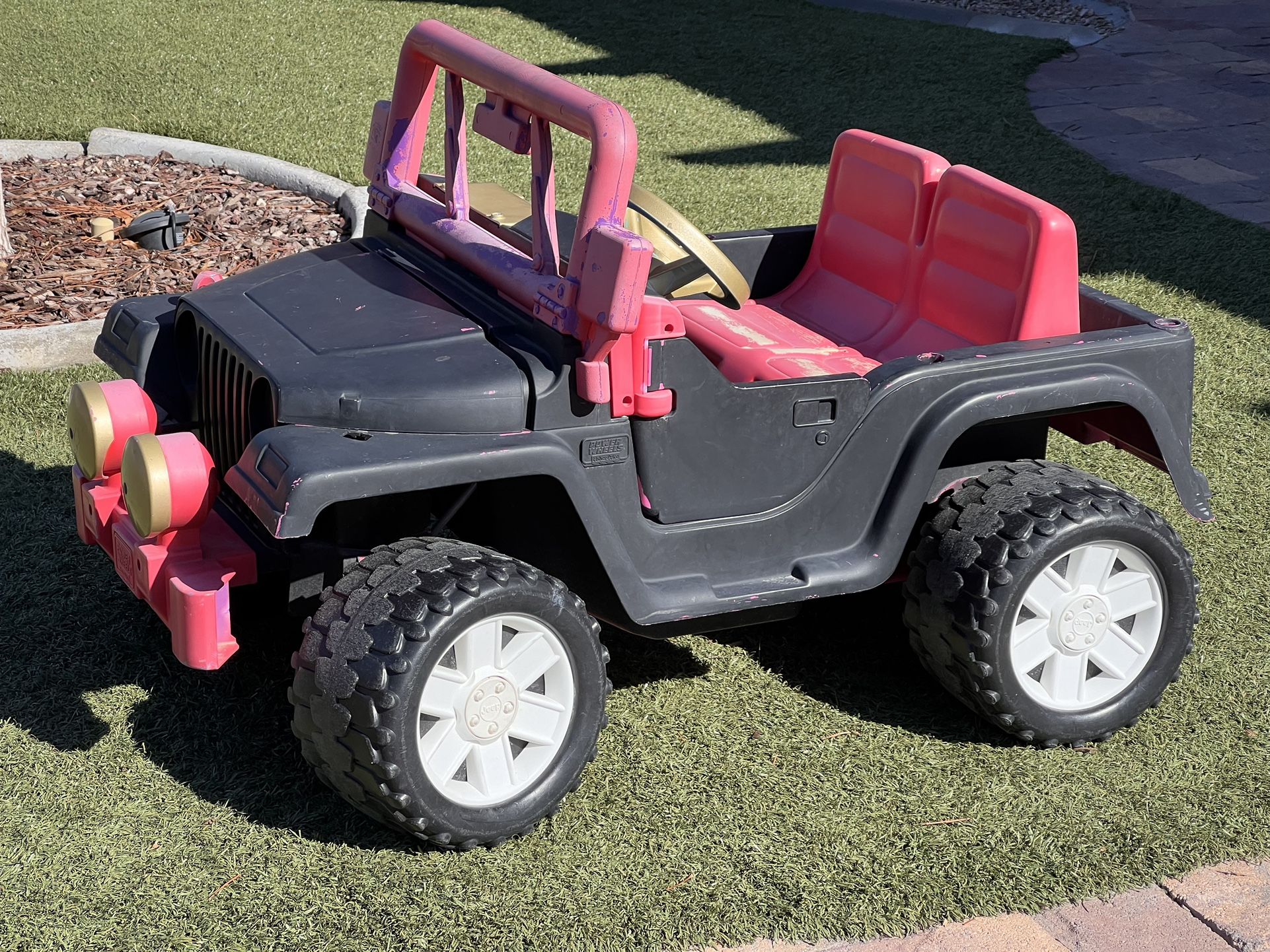 Power Wheels Jeep - Dewalt 20v Battery Upgrade