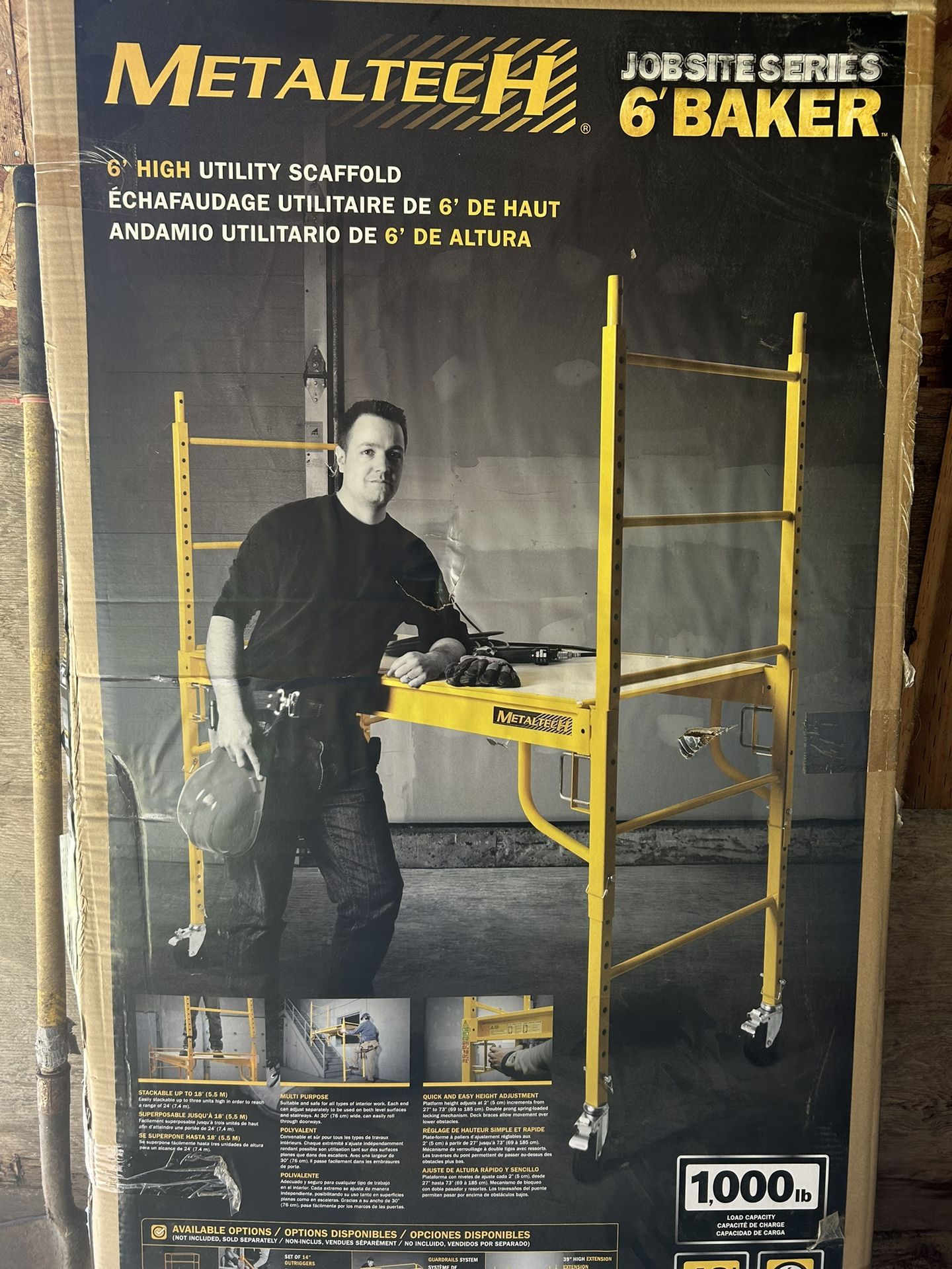 6 Ft 4-1 ‘Baker’ Scaffold | Bench System