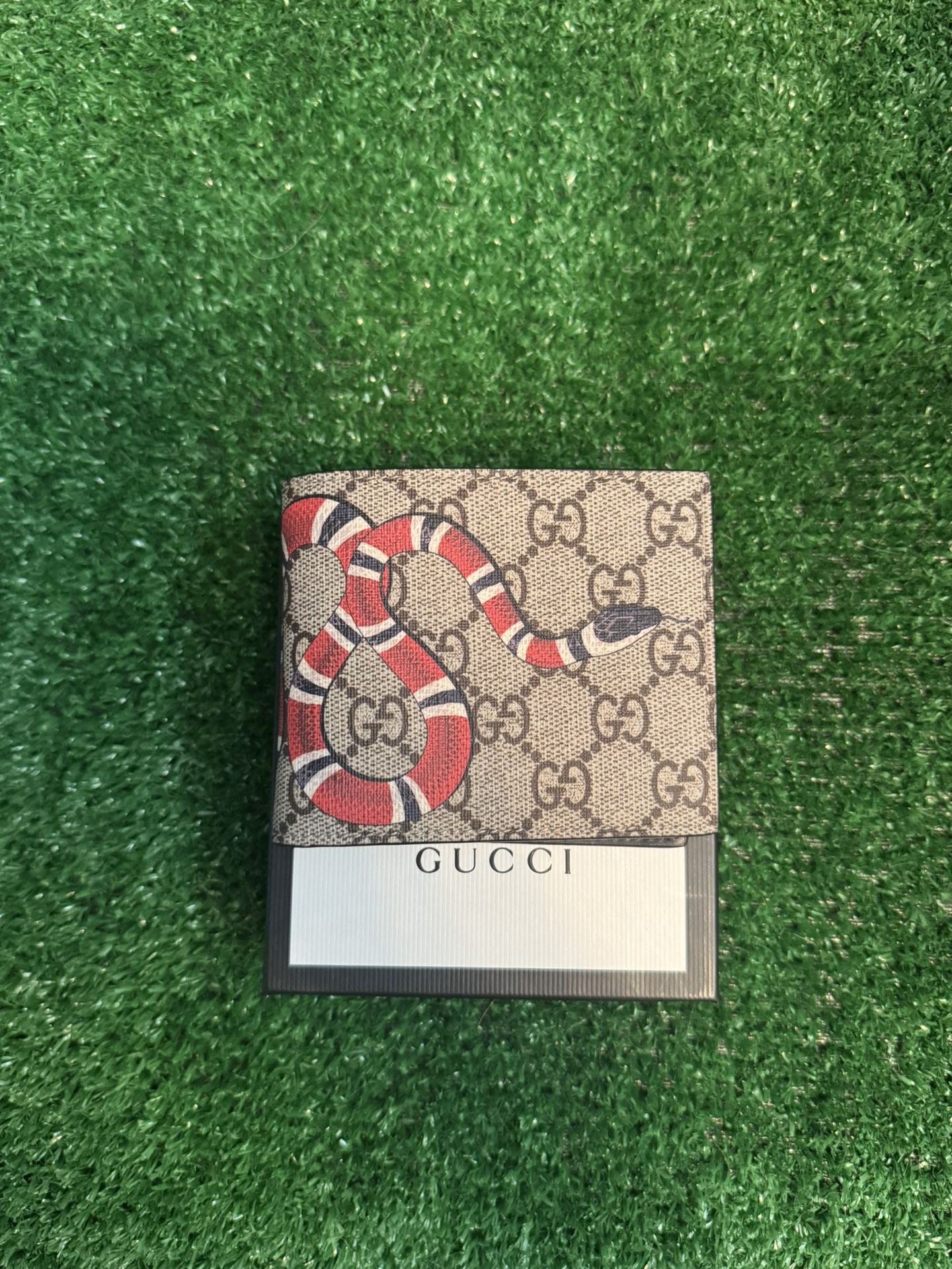 Brand New Gucci GG Supreme Kingsnake With Box and Receipt