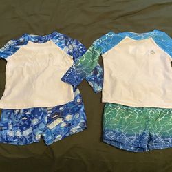 12 Month swimsuits $15 (for both)