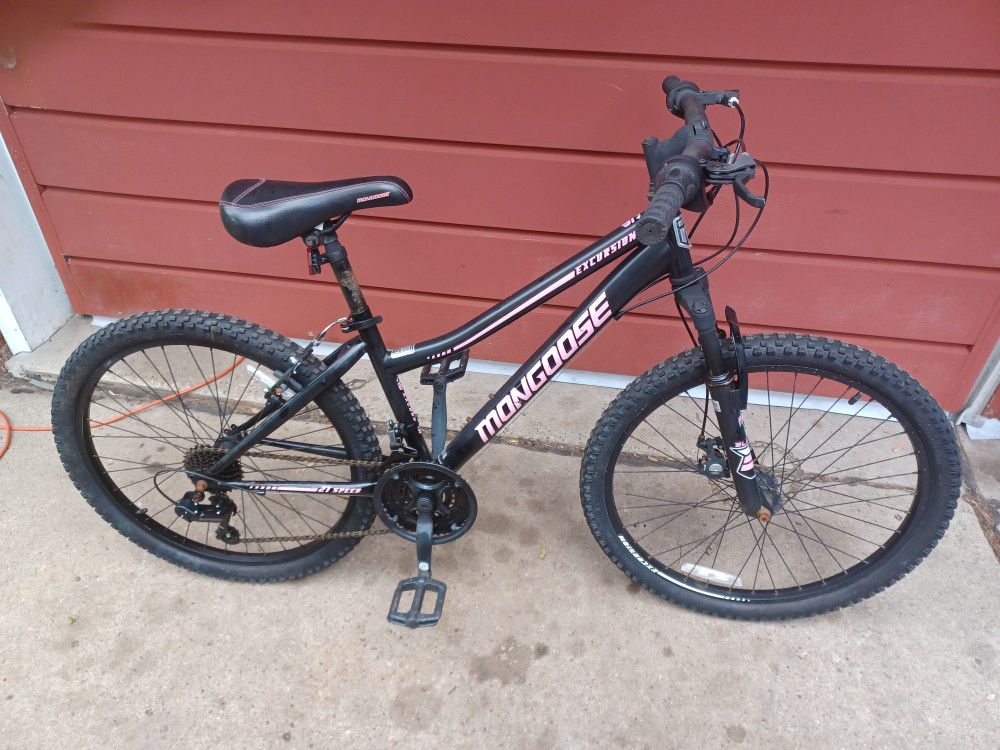 Girl's 24" Mongoose "Excursion" Bicycle
