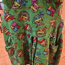 TMNT Robe For Boys Size 10/12