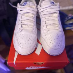 Size 10.5 hyper royal nike dunks