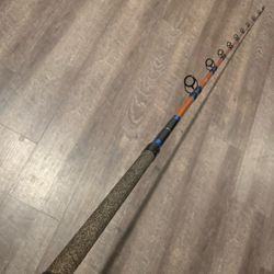 Calstar 8’ 20-50 MH Custom Jig Stick. Very Clean Fishing Rod. 
