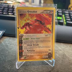 Team Magmas Groudon (Cheapest Ever Sold!)