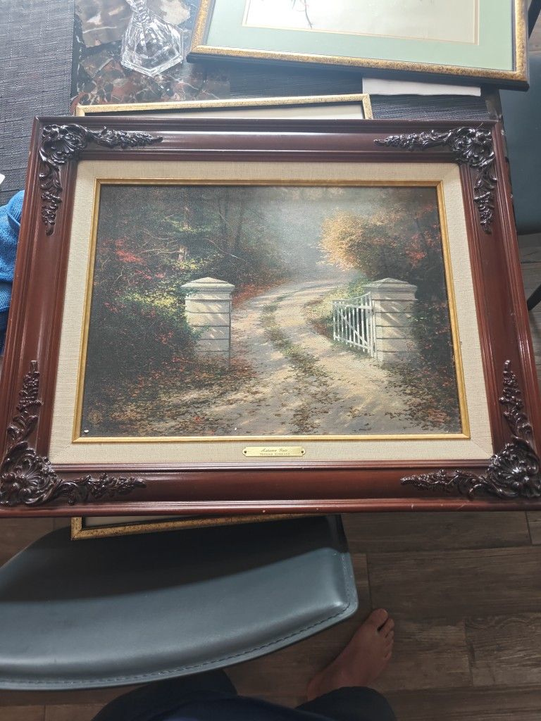 Thomas Kinkade Oil Painting