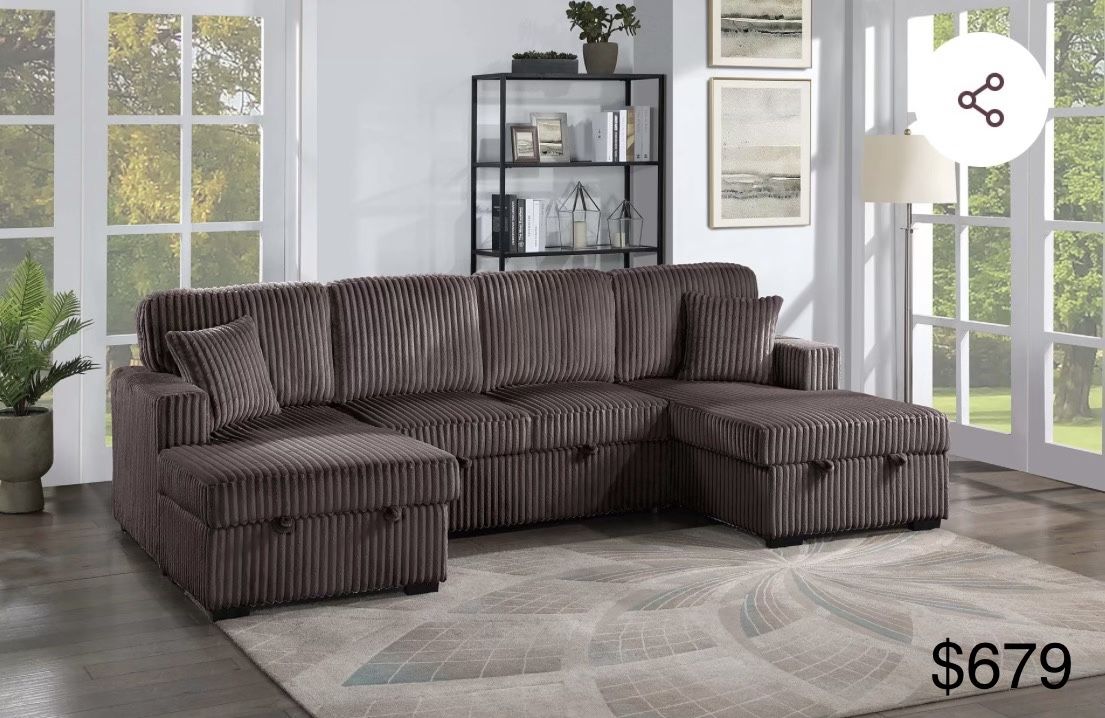 Sectional Sleeper With Storage