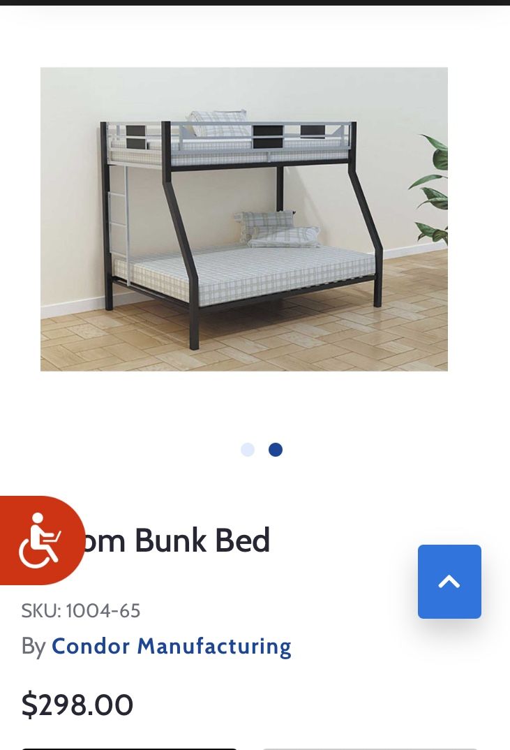 Metal Bunk Bed!