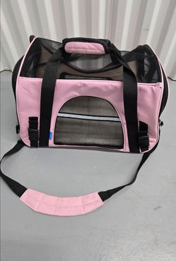Pink Pet Carrier Bag