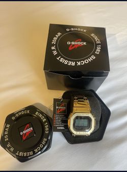 CASIO G Shock Gold Smart Watch FULL METAL GMW-B5000 SERIES GMWB5000GD-9