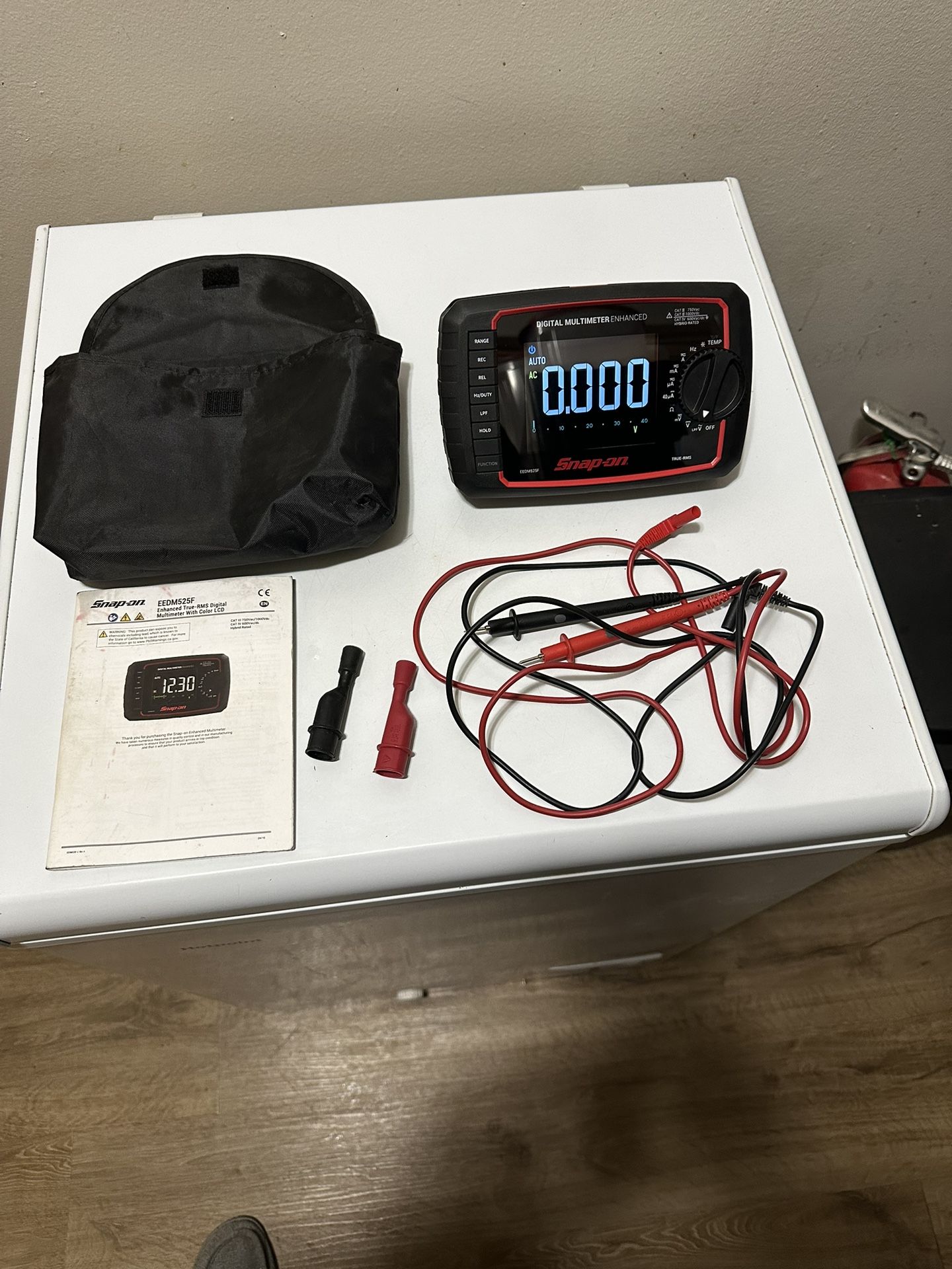 Snap On EEDM525F Enhanced True Rms Digital Multimeter With Color LCD