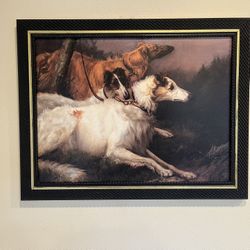 Framed Picture - Three Dogs