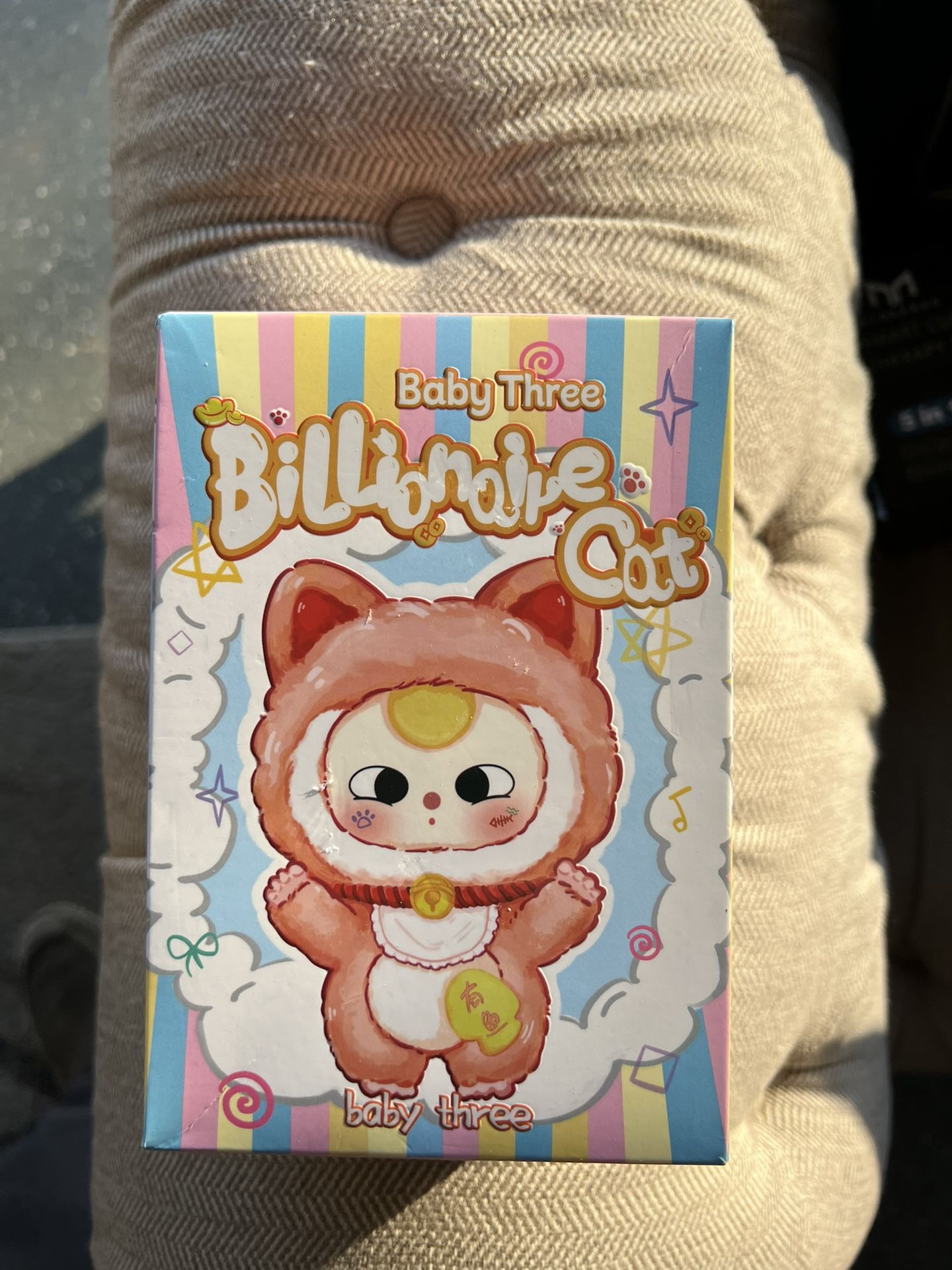 Baby Three Billionaire Cat Series Blind Box Plushie