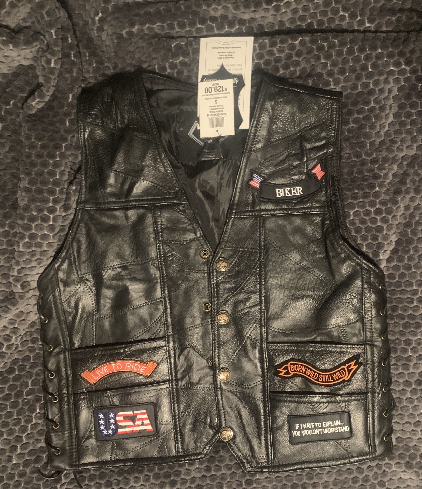 Leather Biker Jacket