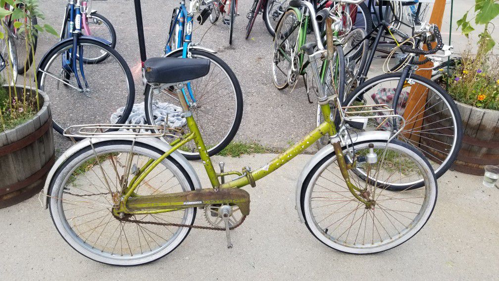 Vintage Hercules Folding Bike