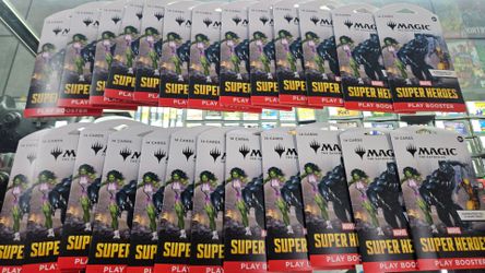 Marvel Super Heroes Sleeved MAGIC THE GATHERING