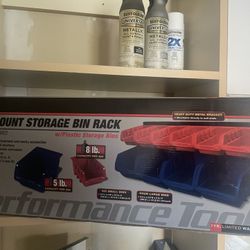 Wall Mounted Storage Bins