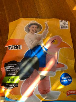 Ostrich costume child 8-10