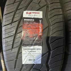 295/25/22 Venom Ragnarok $155 Each