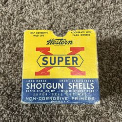Vintage Super X Box 