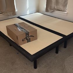 Free King adjustable bed frame (needs new wires!)