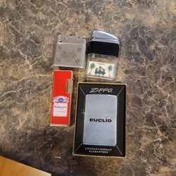 4 Vintage Zippo Lighter 