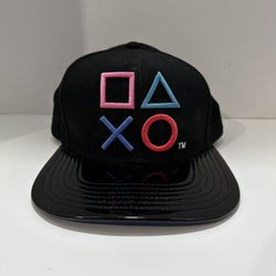 SONY PLAYSTATION Controller Buttons snapback hat 