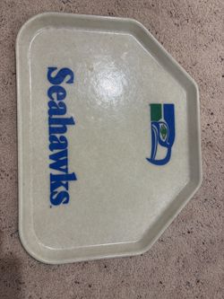 Vintage Seahawks serving tray