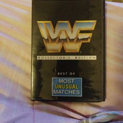 Wwf Collector's Edition Best Of Most unusual Matches Dvd