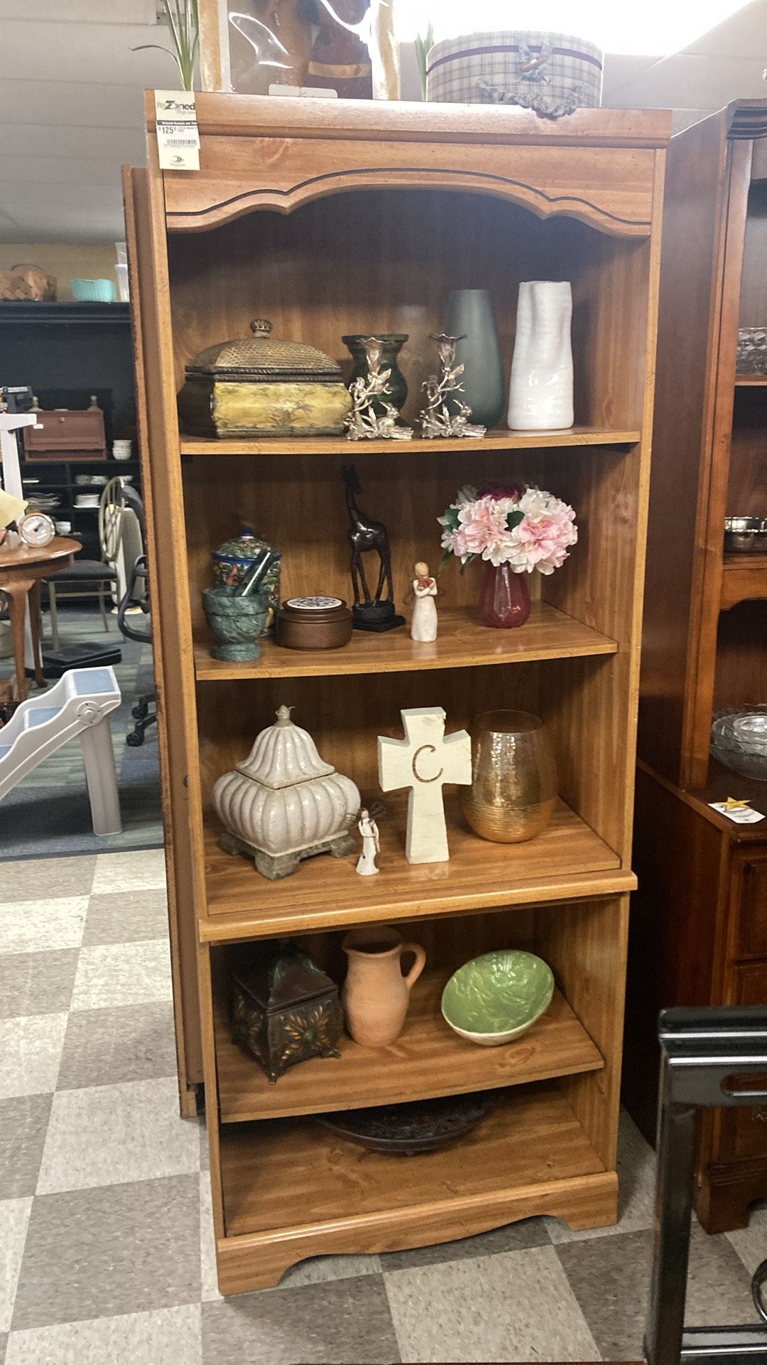 Wooden Bookshelf X2