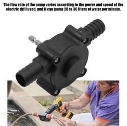 Portable Home Garden Outdoor Tool Electric Drill Pump Diesel Oil Fluid Water Pump Mini Hand Self-priming Liquid Transfer Pumps