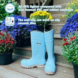 PU Rubber Boots For Women
