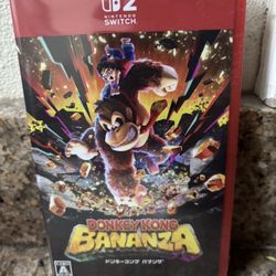 Donkey Kong Bonanza Nintendo Switch 2 Japanese But Region Free Sealed Play USA