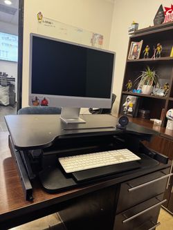 Sit and Stand Desk Topper