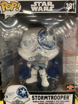 Target Con Star Wars Storm Trooper 10” Funko pop