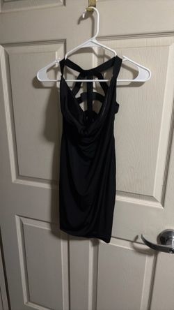 Sexy black dress