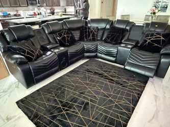 Seccional recliner electric